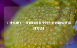 工地水電工一天可以賺多少錢？看看這些數據就知道！