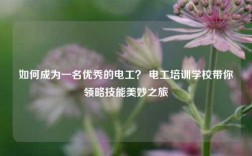 如何成為一名優(yōu)秀的電工？ 電工培訓(xùn)學(xué)校帶你領(lǐng)略技能美妙之旅
