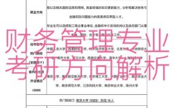 財務管理專業(yè)考研考哪些科目