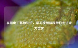 掌握電工基礎(chǔ)知識，學(xué)習(xí)視頻教程帶你走進(jìn)電力世界