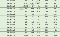 2024年山東科技大學(xué)分?jǐn)?shù)線