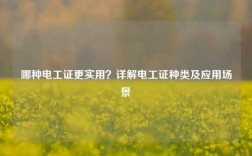 哪種電工證更實(shí)用？詳解電工證種類及應(yīng)用場(chǎng)景