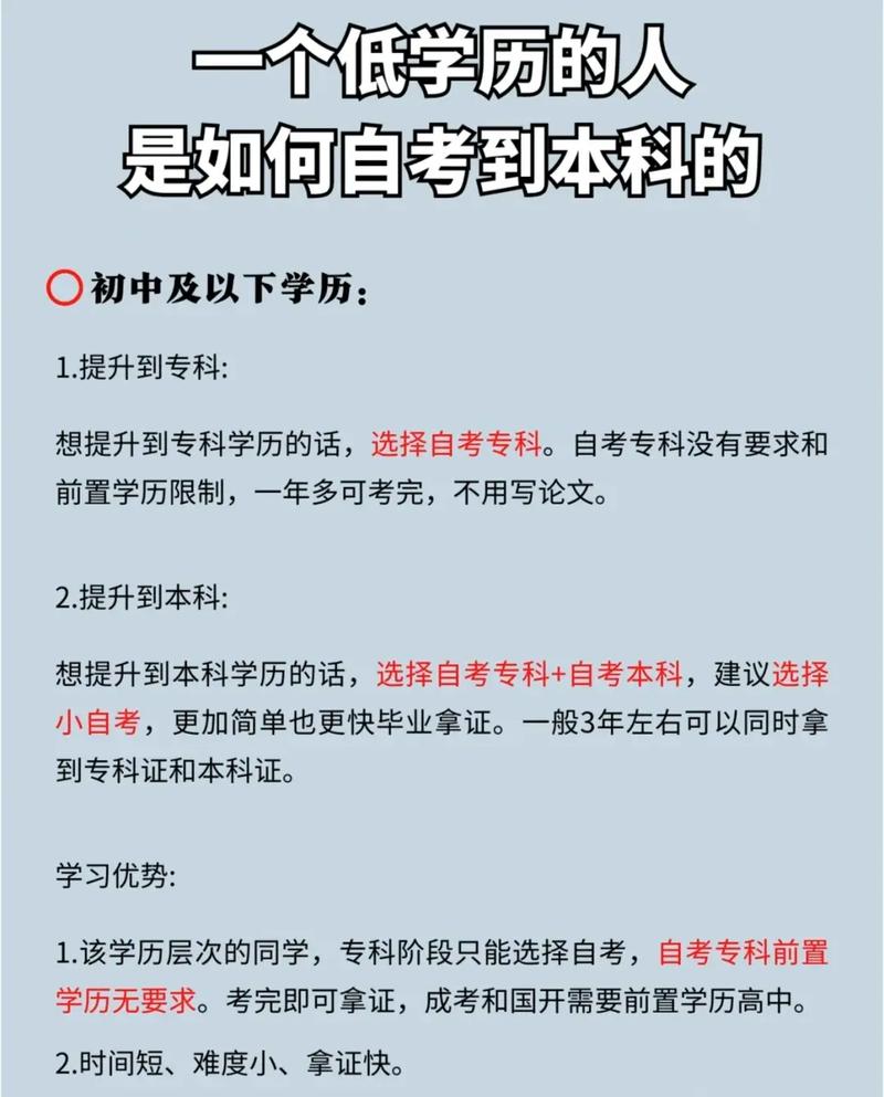 初中沒讀完怎么提升學(xué)歷(初二輟學(xué)怎么自考)-圖1