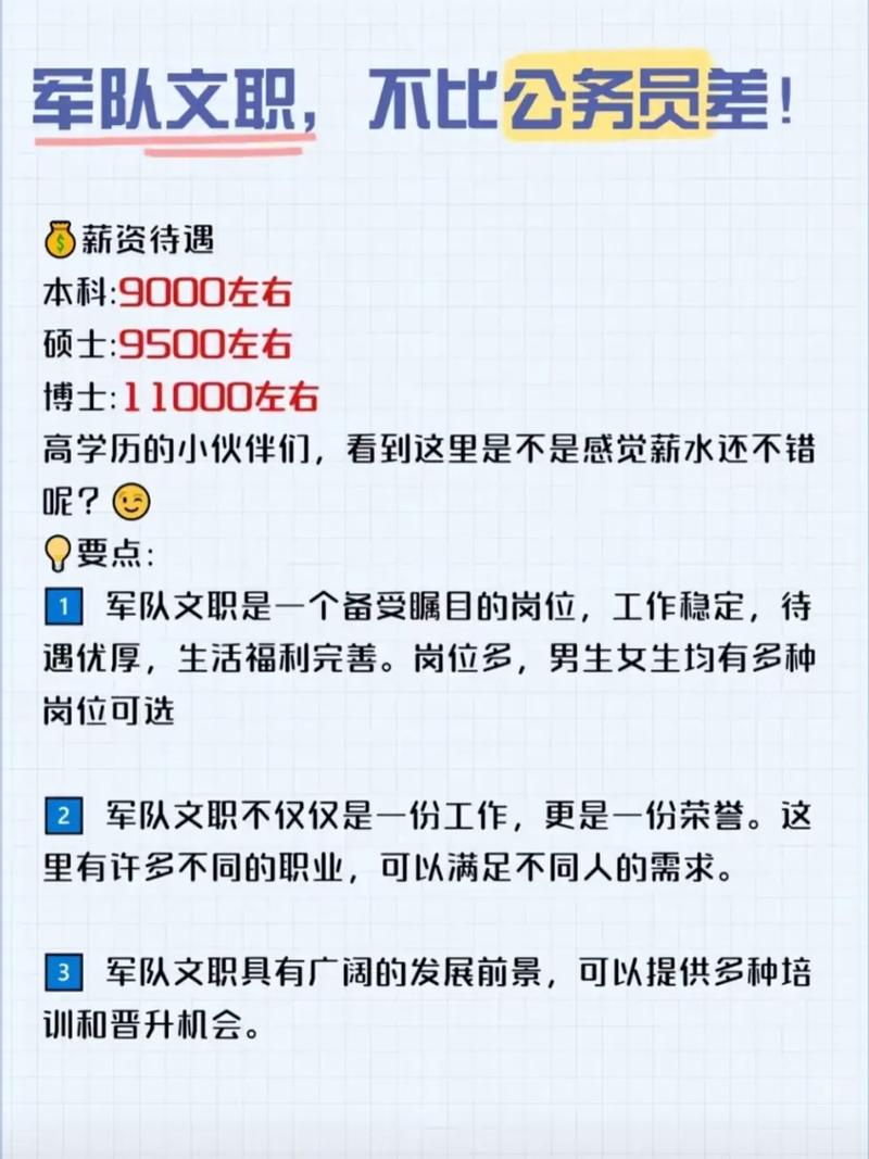 女生考部隊文職需要考什么內容(有哪些崗位)-圖1
