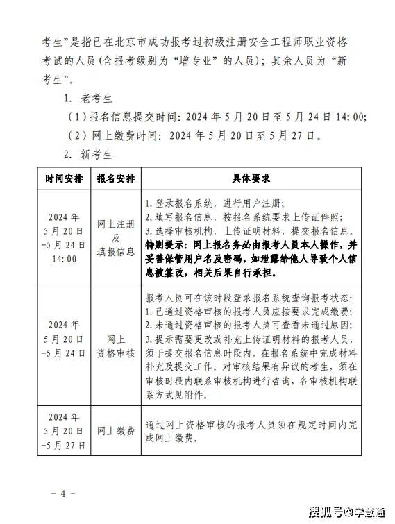2024年注冊安全工程師報考條件(時間)-圖1