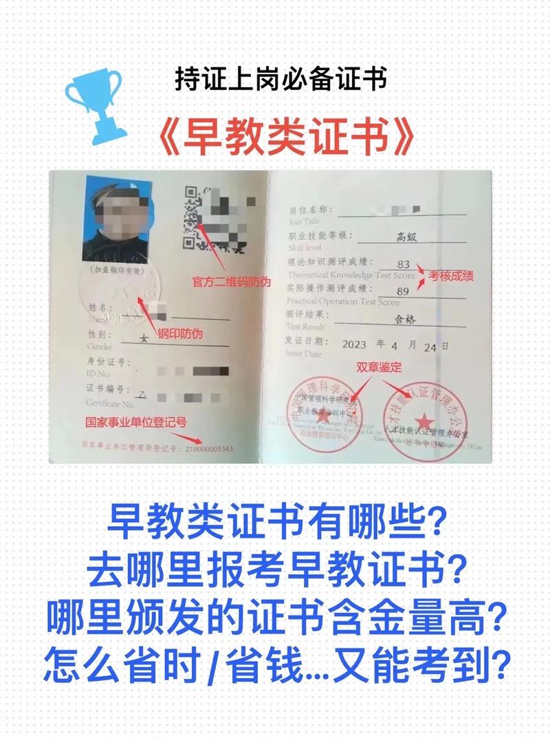 早教證怎么考需要什么條件-圖1
