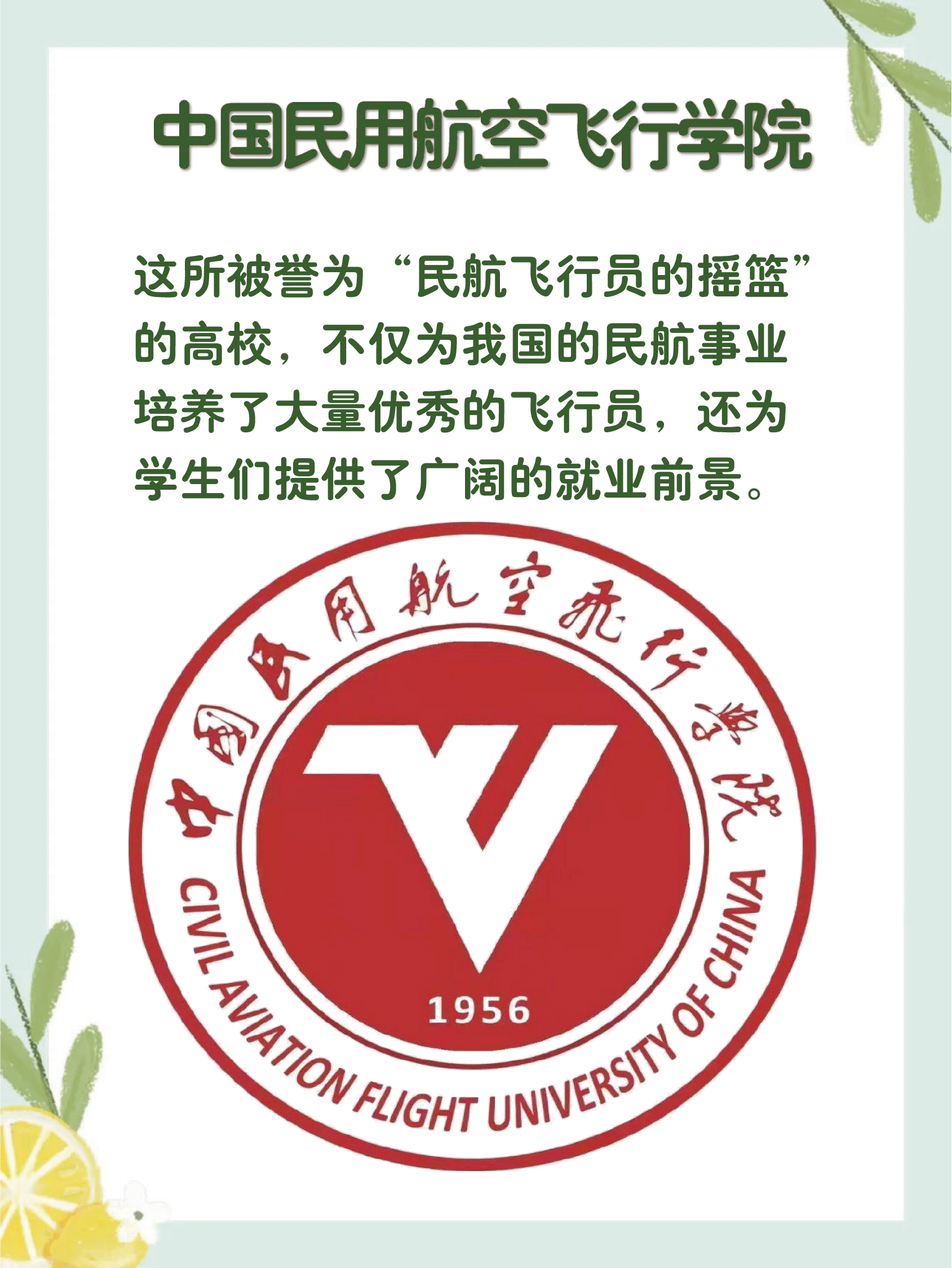 中國民用航空飛行學(xué)院就業(yè)怎么樣-圖1