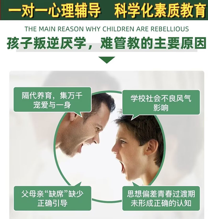 黃岡地區(qū)問題青少年全封閉式特訓營(叛逆厭學網癮管教學校)-圖3