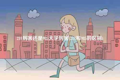 211厲害還是985大學(xué)厲害(211和985的區(qū)別)-圖1